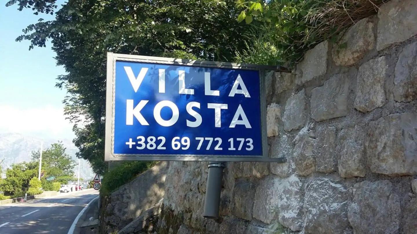Villa Kosta Donji Morinj Kültér fotó